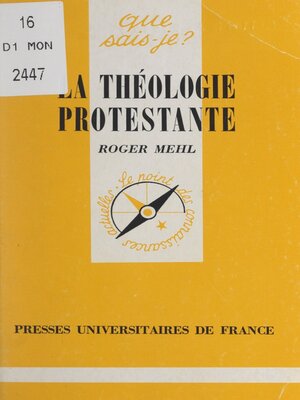 cover image of La théologie protestante